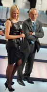 Savik Shuster and Vasilisa Frolova