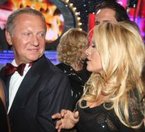 Vitaliy Zhuravskiy and Pamela Anderson