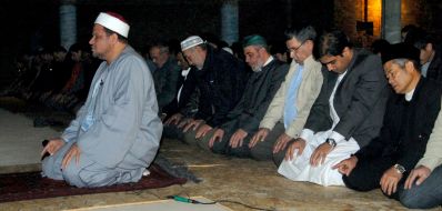 Moslem pray