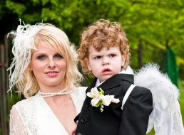 Anastasiya Grishay (Wiska) son Oscar