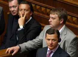 Oleg Lyashko, Eugene Suslov and Andrey Shkil
