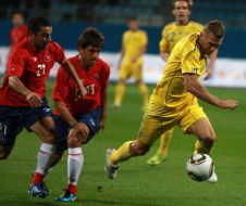 Андрій Шевченко, Родріго Тельо та Марко Естрада