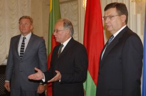 Audronius Azubalis, Sergey Martynov and Konstantin Grishchenko