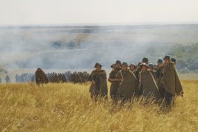 Participants of the theatricalized presentation