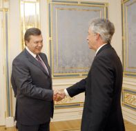 Viktor Yanukovich and William Burns