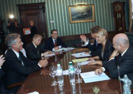 Meeting William Burns and Yulia Tymoshenko