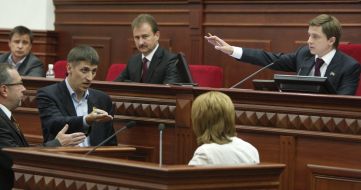 Oles Dovgiy and  Alexandr Popov