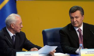 Viktor Yanukovich and Nikolay Azarov