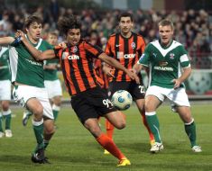 Yevgeny Lozinsky, Moreno Marselo and Genrikh Mkhitaryan