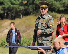 Владимир Вершинин на сборе «Сосновая Сечь»