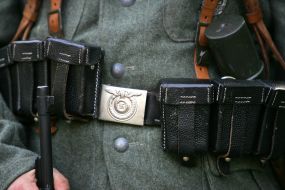 Buckle with swastika