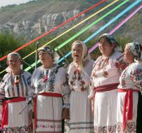 Участницы художественной самодеятельности