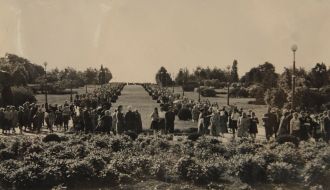 Opening day of the Botanical Garden