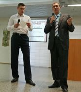 Vitaly Klichko and Yaroslav Mesyats