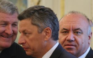 Mikhail Yezhel, Yury Boyko and Vasily Tsushko