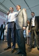 Vitaly Klichko and Yaroslav Mesyats