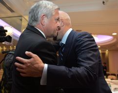 Aleksandr Yaroslavsky and Anatoly Kinakh