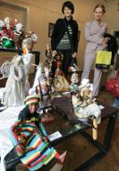 Exhibition of dolls