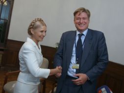 Yuliya Timoshenko and Antonio Lopez-Isturiz