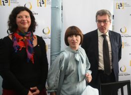 Олеся Островская-Лютая, Алевтина Кахидзе и Анатолий Заболотный