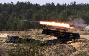 Multiple launch rocket systems ”Hurricane”