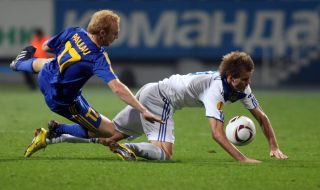 Andrey Yarmolenko and Aleksandr Pavlov