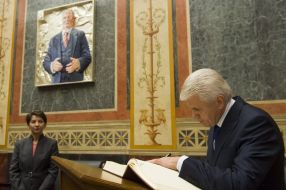 Володимир Литвин та Барбара Праммер