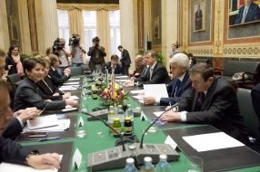 Володимир Литвин та Барбара Праммер