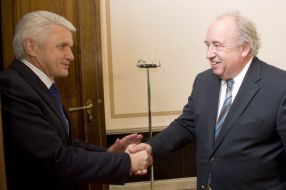 Владимир Литвин и Фриц Нойгебауер