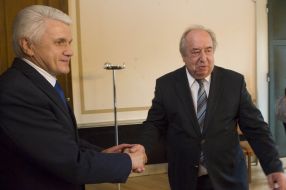 Владимир Литвин и Фриц Нойгебауер