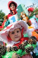 Participant in the parade, carnival