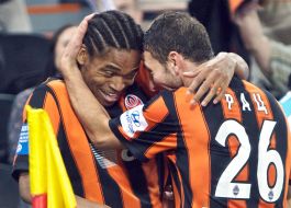 Luis Adriano and Razvan Rat