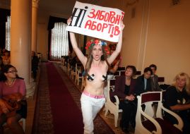 Activist women’s movement FEMEN