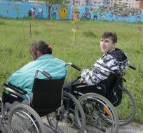 Pupils of educational and rehabilitation center