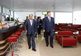 Viktor Yanukovich and Boris Shakhsuvarov