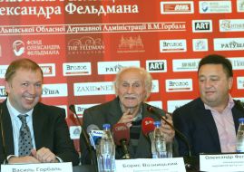 Vasiliy Gorbal, Boris Voznitskiy and Aleksandr Feldman