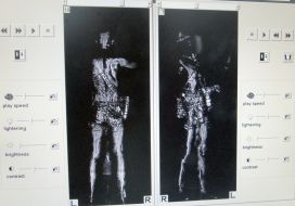 Scanner for screening passengers