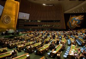 Plenary session of UNO General Assembly