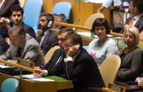 Members of Ukrainian delegation