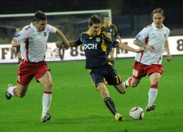 Denis Oleynik, Sergey Simonenko and Andrey Eschenko