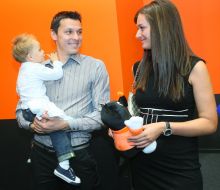 Рустам,  Стелла и Евгений Худжамовы