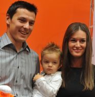 Рустам,  Стелла и Евгений Худжамовы