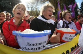 Action of businessmen