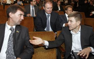 Ivan Vasyunik, Vladimir Vyazivskiy and Vladimir Shandra