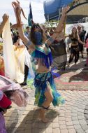 Participants of the festival of national cultures