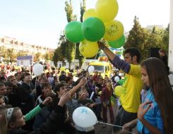 Participants of action «Cherkassy is the world city»