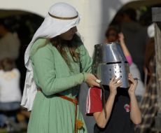 Participants of the festival ”Guests of ancient Kiev”