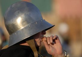 Participant of the festival ”Guests of ancient Kiev”