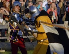 Participants of the festival ”Guests of ancient Kiev”
