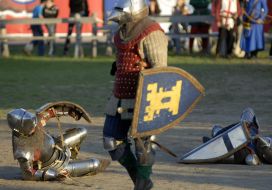 Participants of the festival ”Guests of ancient Kiev”